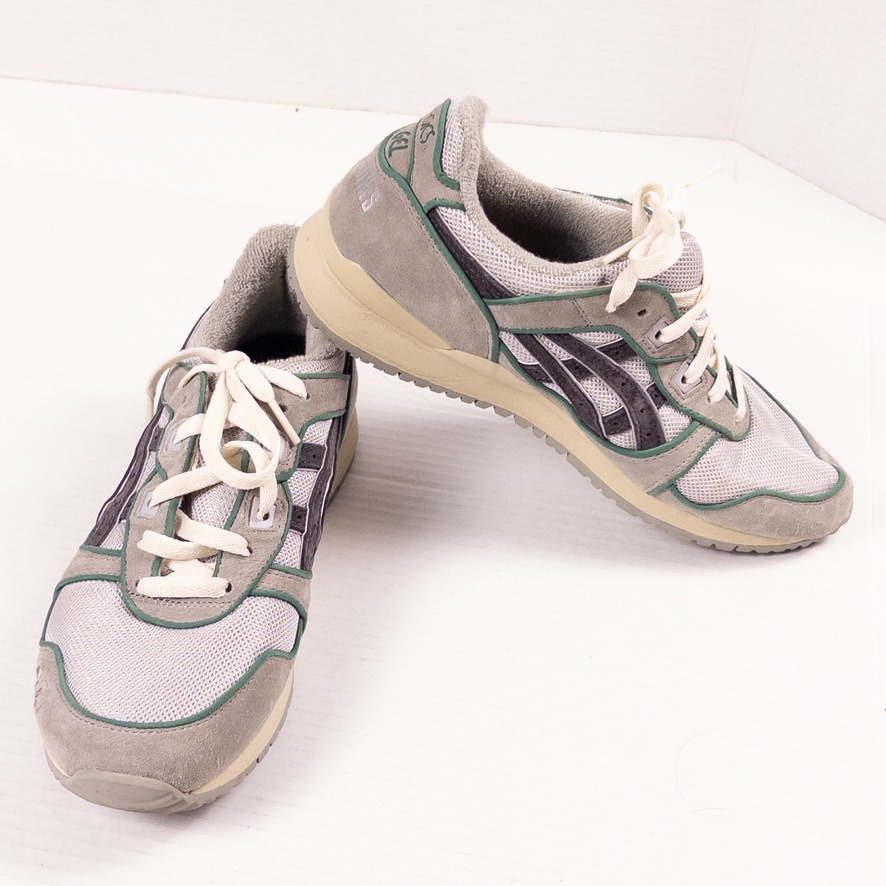 Asics Gel-Lyte Iii Og Pleasures Mens 7.5 Grey Meteorite Suede Sneaker Streetwear